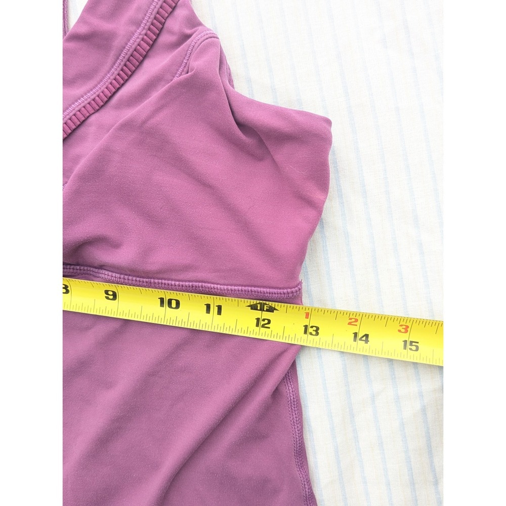 Lululemon Athletica Purple Bra Shelf Tank Top - Picture 7 of 11